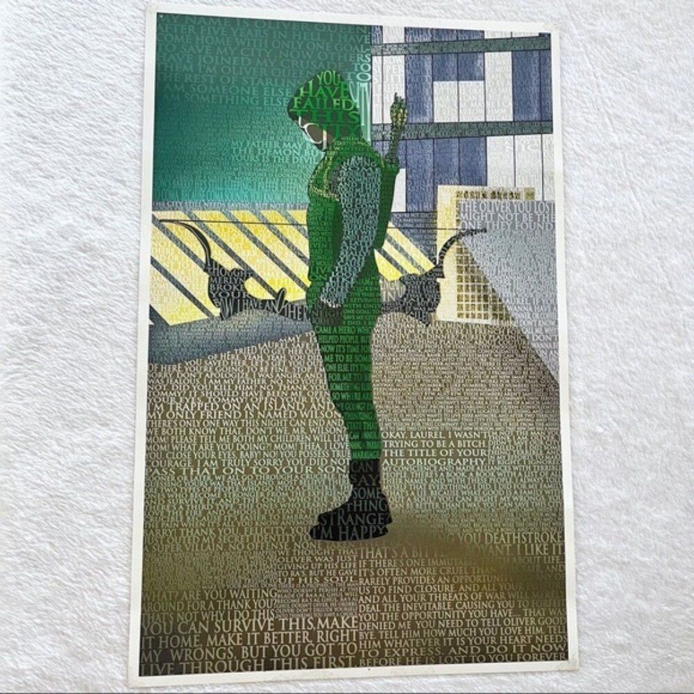 Green Arrow 11"x 17" Print